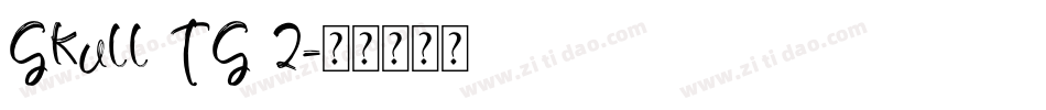 Skull TS 2字体转换